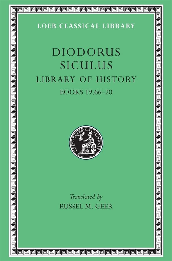 Library of History - Books XIX,66-XX L390 V10 (Trans. Geer)( ... - cover