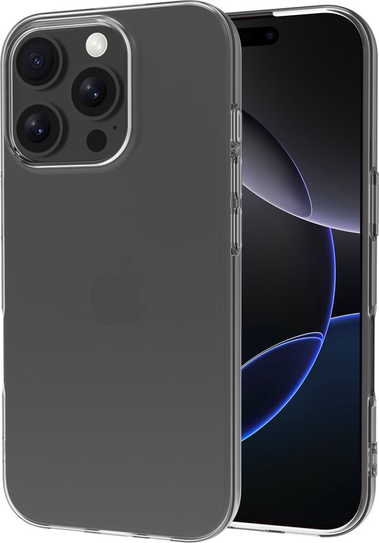 Coque Cazy Soft GRS adaptée à iPhone 16 Pro - Transparente