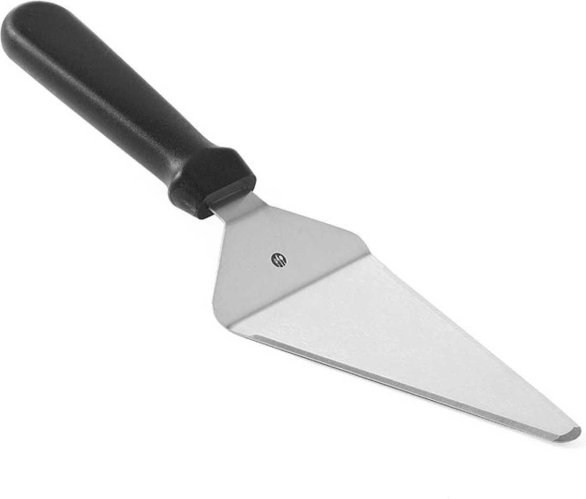 HENDI Gebakschep met meszijden – 300x75 mm – zwarte polypropyleen greep – vaatwasserbestendig
