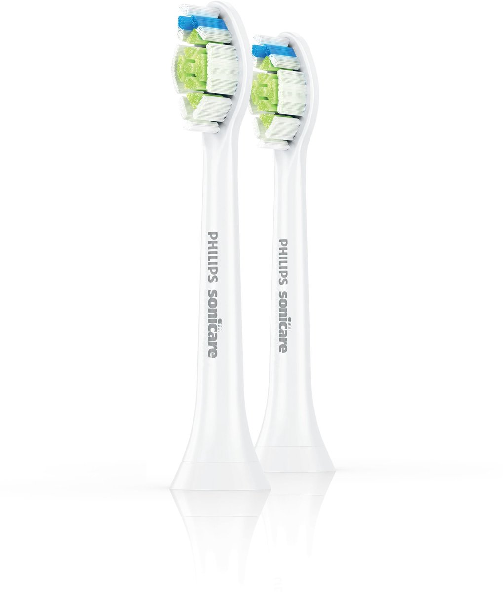 Bol.com Philips Sonicare DiamondClean standaard HX6062/07 - Opzetborstels - 2 stuks aanbieding