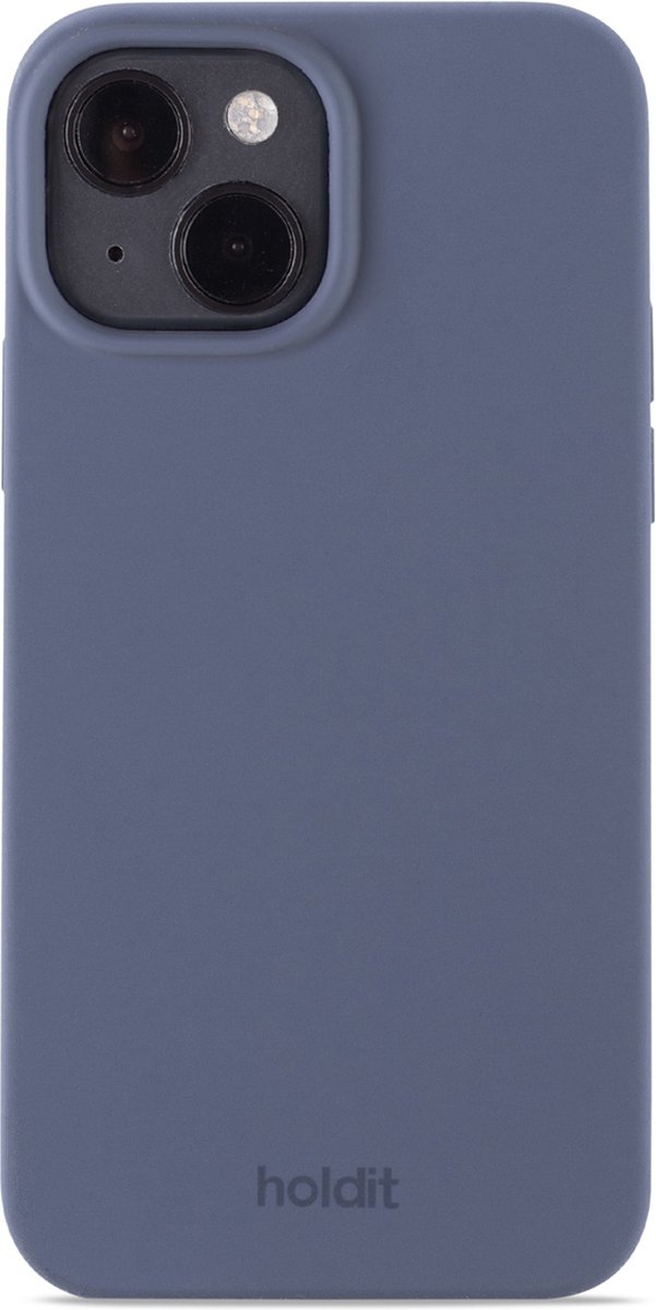 Holdit Silicone Case geschikt voor Apple iPhone 15 - Pacific Blue