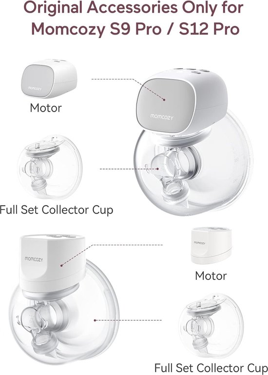 Momcozy Mobiele Stijl M6 Membraan, Originele Borstpomp Vervangende Accessoires 2 Stuks 2034863822 Momcozy Mobiele Stijl M6 Membraan, Originele Borstpomp Vervangende Accessoires 2 Stuks 2034863822