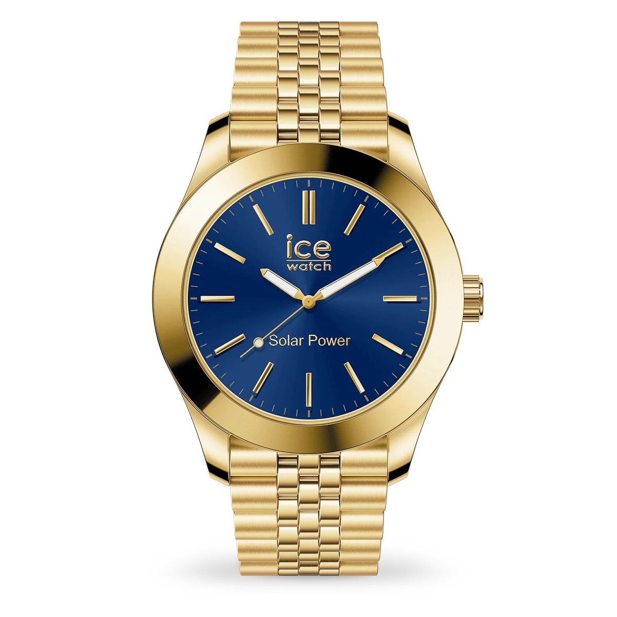 Ice Watch ICE steel - Gold blue 023798 Horloge - Staal - Goudkleurig - Ø 40 mm