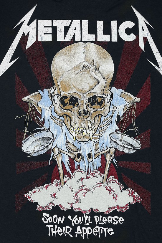 Tshirt Homme Metallica -L- Doris Zwart