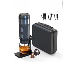 Blyx® - Draagbare koffiemachine - Espresso koffiezetapparaat - Reizen en Camping - USB oplaadbaar - Zwart