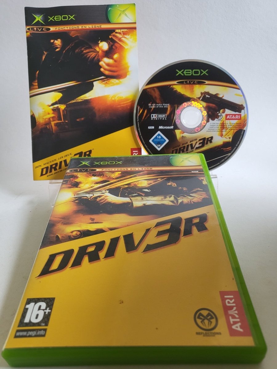 Driv3r Driver 3 Xbox Clasico | Meses sin interés