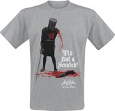 Monty Python Tis But A Scratch Unisex T-shirt - grijs - L