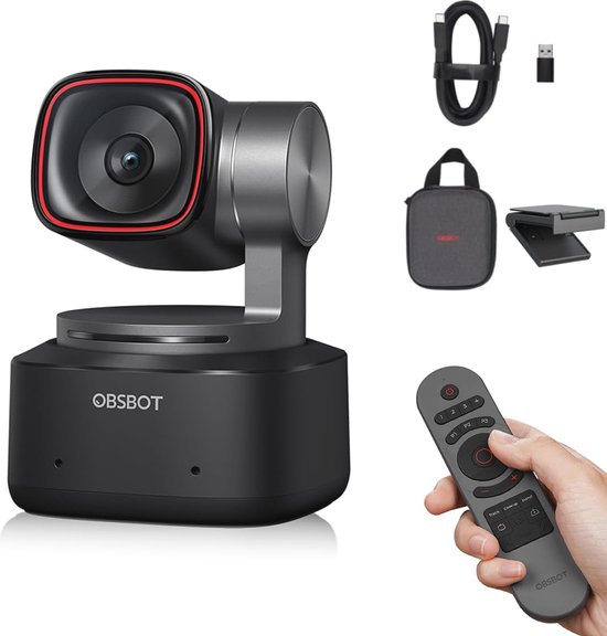 Foto: Ai aangedreven 4k webcam met snelle autofocus en spraakbesturing