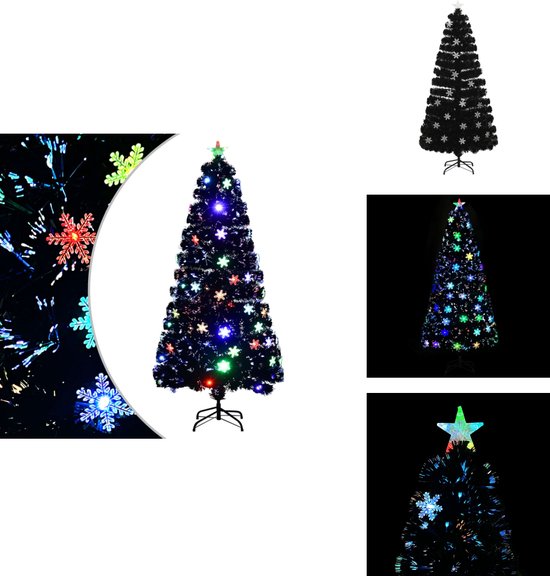 vidaXL Kunstkerstboom half met sneeuw smal 150 cm