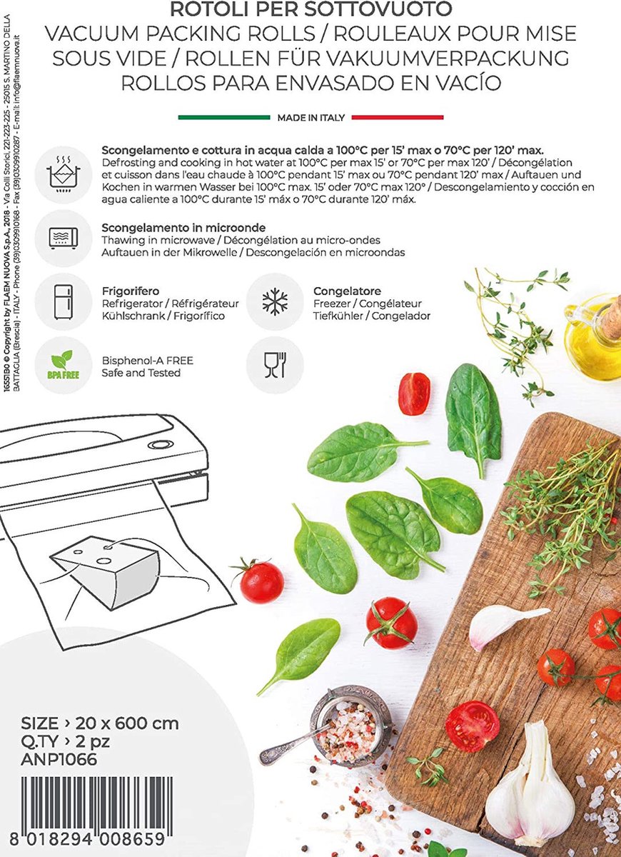 Magic Vac ANP1066 vacuum sealer accessoire Rol voor vacuümverpakker