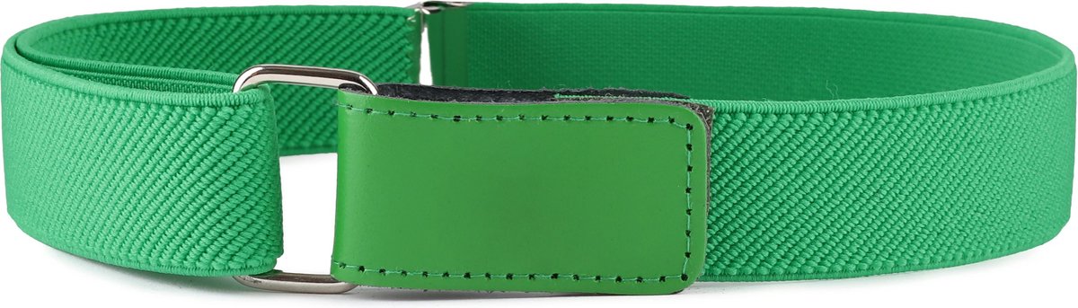 Ladeheid Kinderriem - Riem - Broekriem - Verstelbaar - Polyester - LA-TG-P15 - Grün - 5-12 Jahre