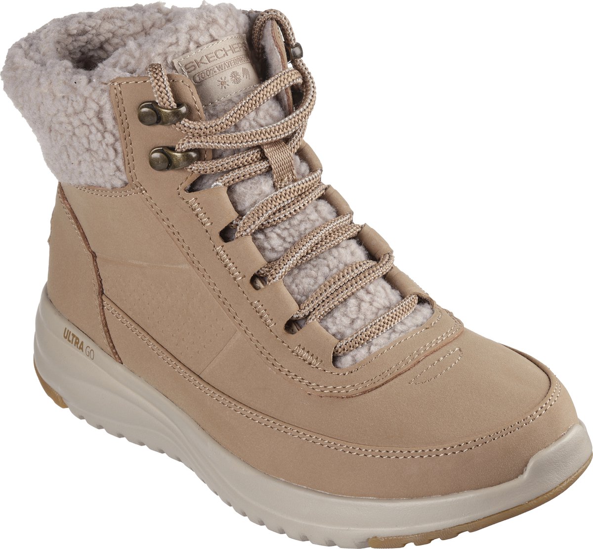 Skechers 144756 CNST On The Go Stellar dames veterboot - Beige - Maat 38.5