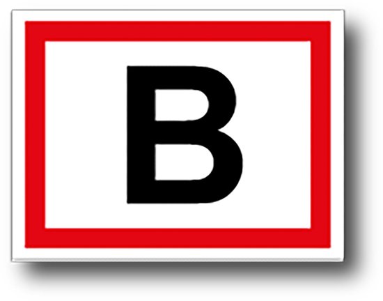 VSafety Brandschutzzeichen „Feueralarm“ – 300 X 400 Mm, Gelb/schwarz, Kunststoff Nach EN ISO 7010
