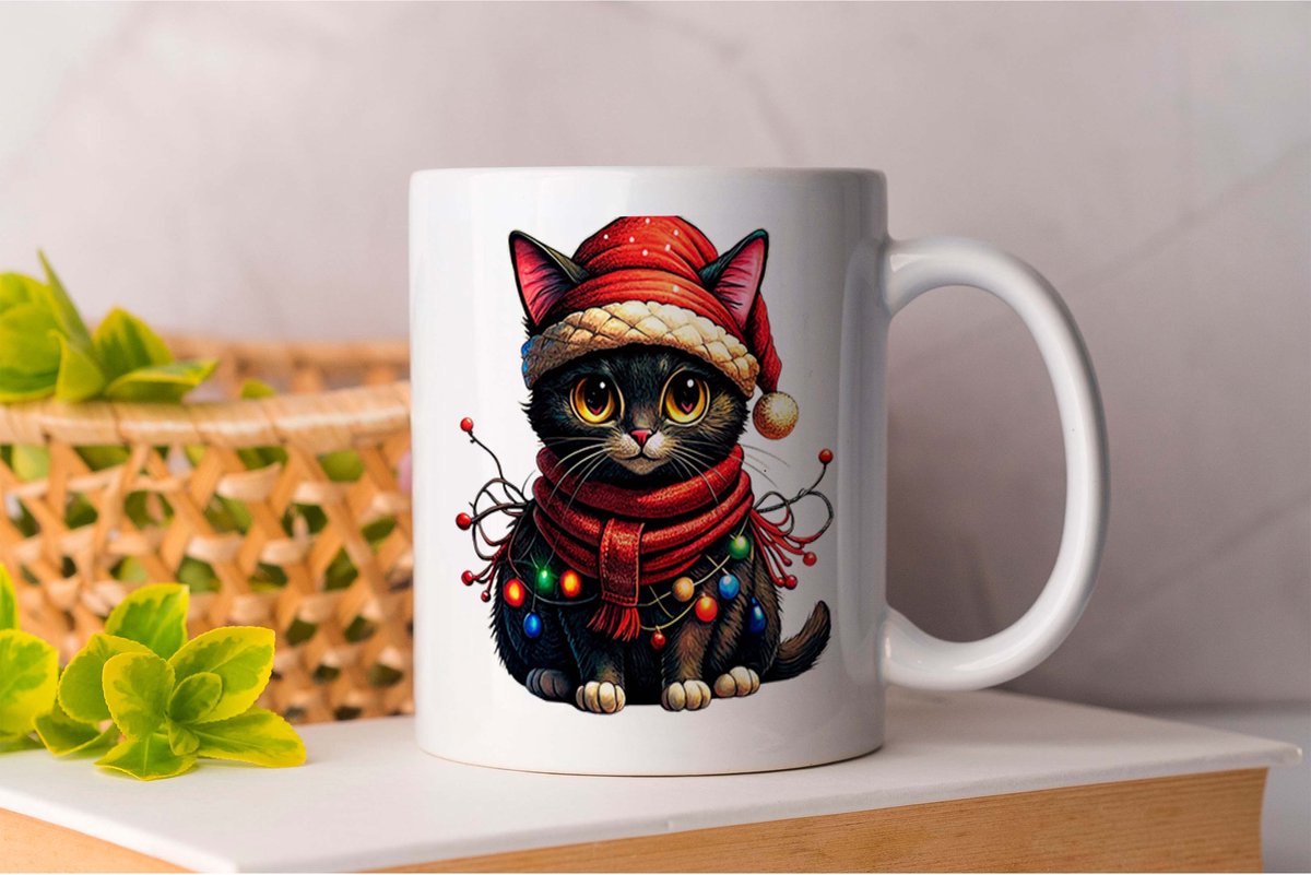 Mok Nutmeg The Cat - Cats - Gift - Cadeau - CatLovers - Meow - KittyLove - Katten - Kattenliefhebbers - Katjesliefde - Prrrfect
