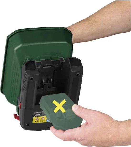 PARKSIDE® Accu-universele strooier 20V zonder accu - Toerental: max. 2200 min⁻¹ - Inhoud: 3,3 l - Ideaal voor bemesten, zaaien of gericht strooien van strooizout - 8 traps, ergonomische hoeveelheidsregeling van het strooigoed — afbeelding 4