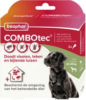 Beaphar Combotec Hond 20-40kg - Anti vlooien en tekenmiddel -