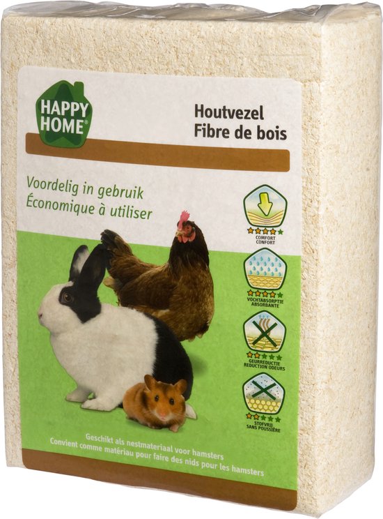 Happy Home Houtvezel 3.5 kg