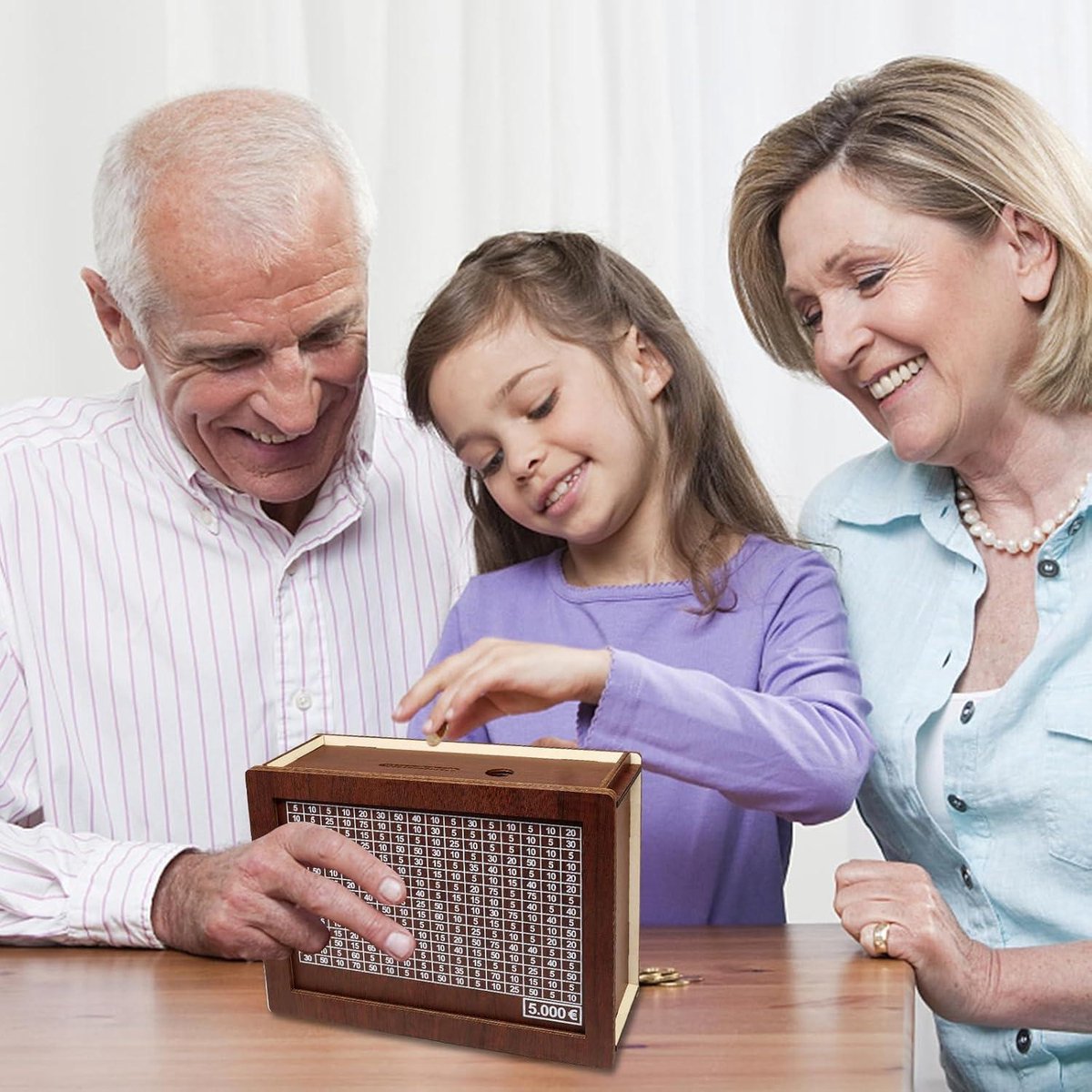 Houten Spaarpot Voor Kinderen, € 3000