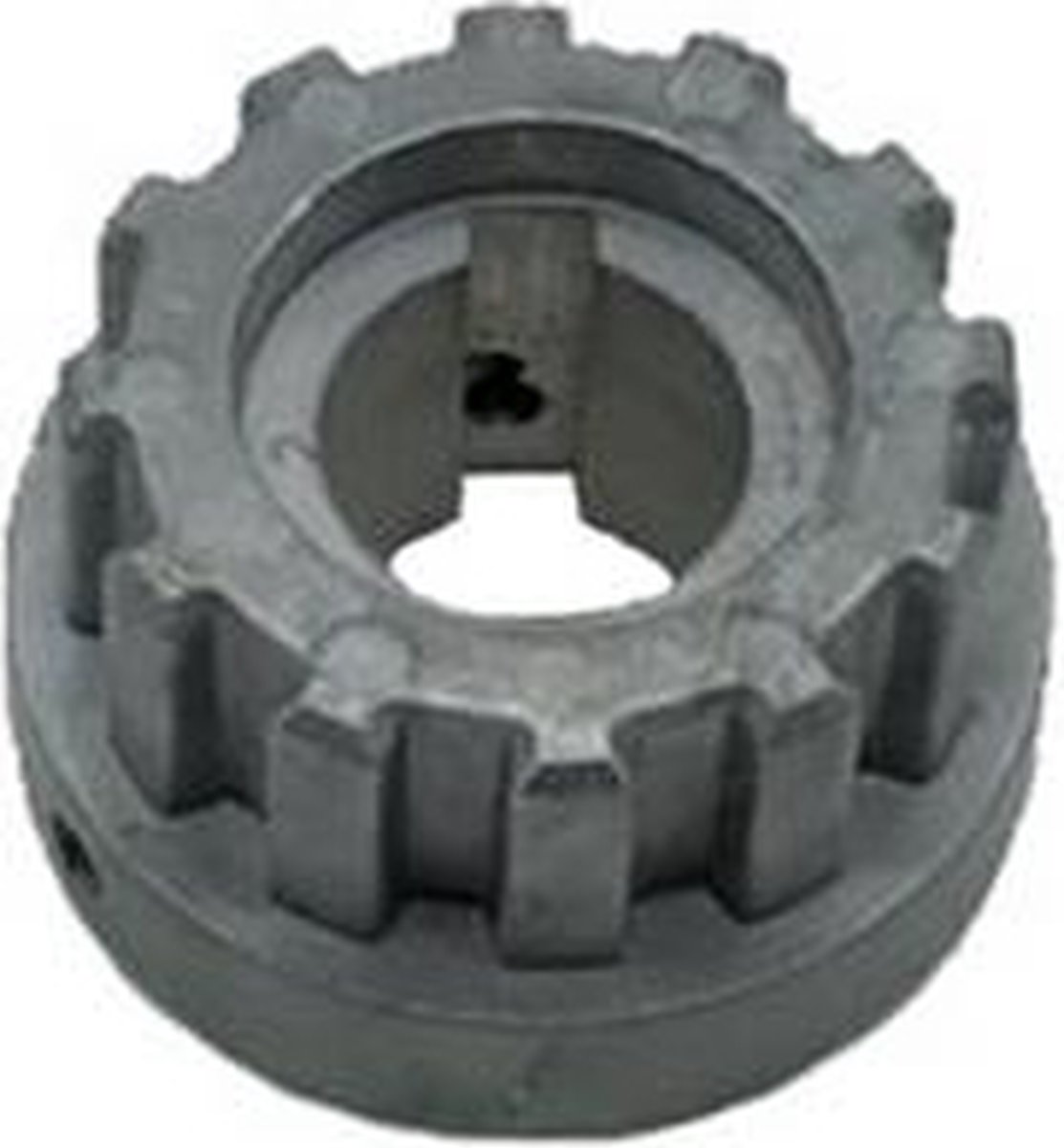 MaxPower aluminium Koppelingsnaaf PG56 Ø20 voor CT165/225 Boegschroef