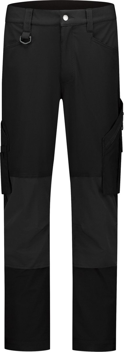 JS 4-Way Stretch Ripstop Werkbroek - Zwart - Maat 56
