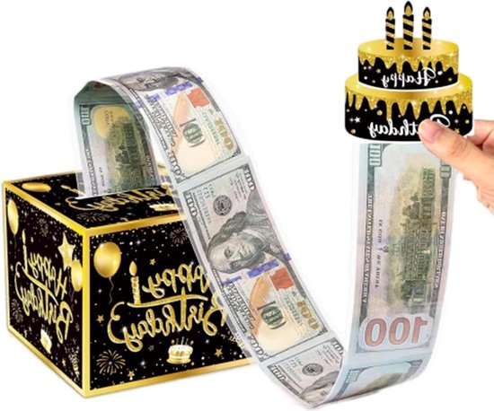 Verjaardagscadeau Happy Birthday Pop-up Box Surprise Verjaardagskaart
