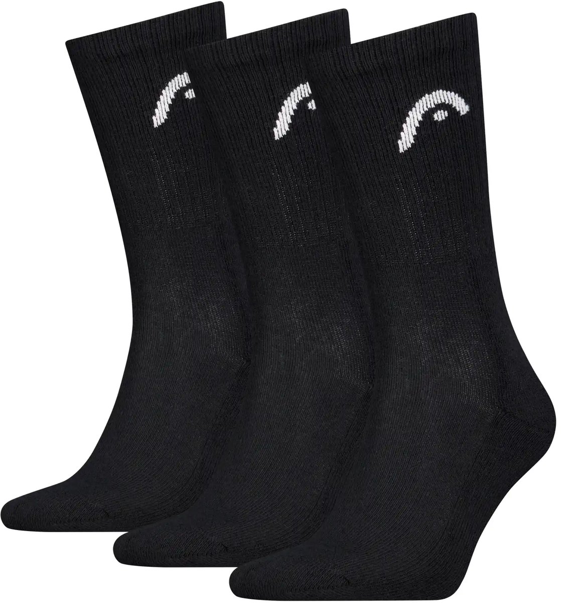 HEAD - Unisex - Alle sporten Sportsokken - Training - 3 Pack - Maat 35-38