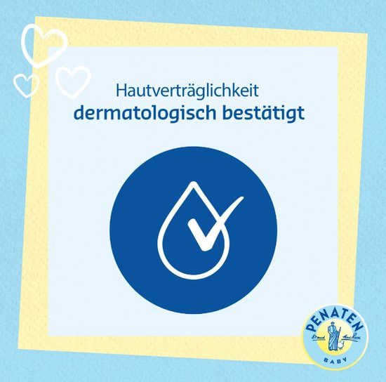 Penaten Baby - Natuurlijk babypoeder met aloë vera en vitaminen - 1 x 100 g - Beschermt de gevoelige huid - Vochtopnemend en houdt de huid droog - 99% ingrediënten van natuurlijke oorsprong van Merkloos — afbeelding 5