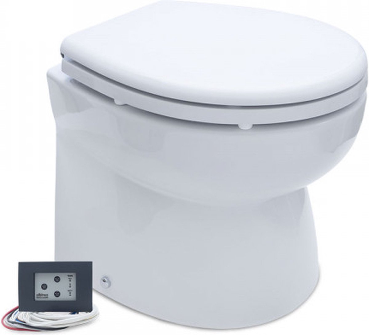 Albin Toilet Silent Premium 24V - laag model | 07-04-015