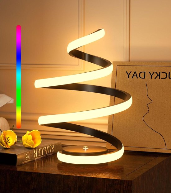 Ronde Bedlampjes Moderne LED-tafellamp Slaapkamer Nachtlampje Creatieve Woondecoratie met USB-adapter voor Woonkamer