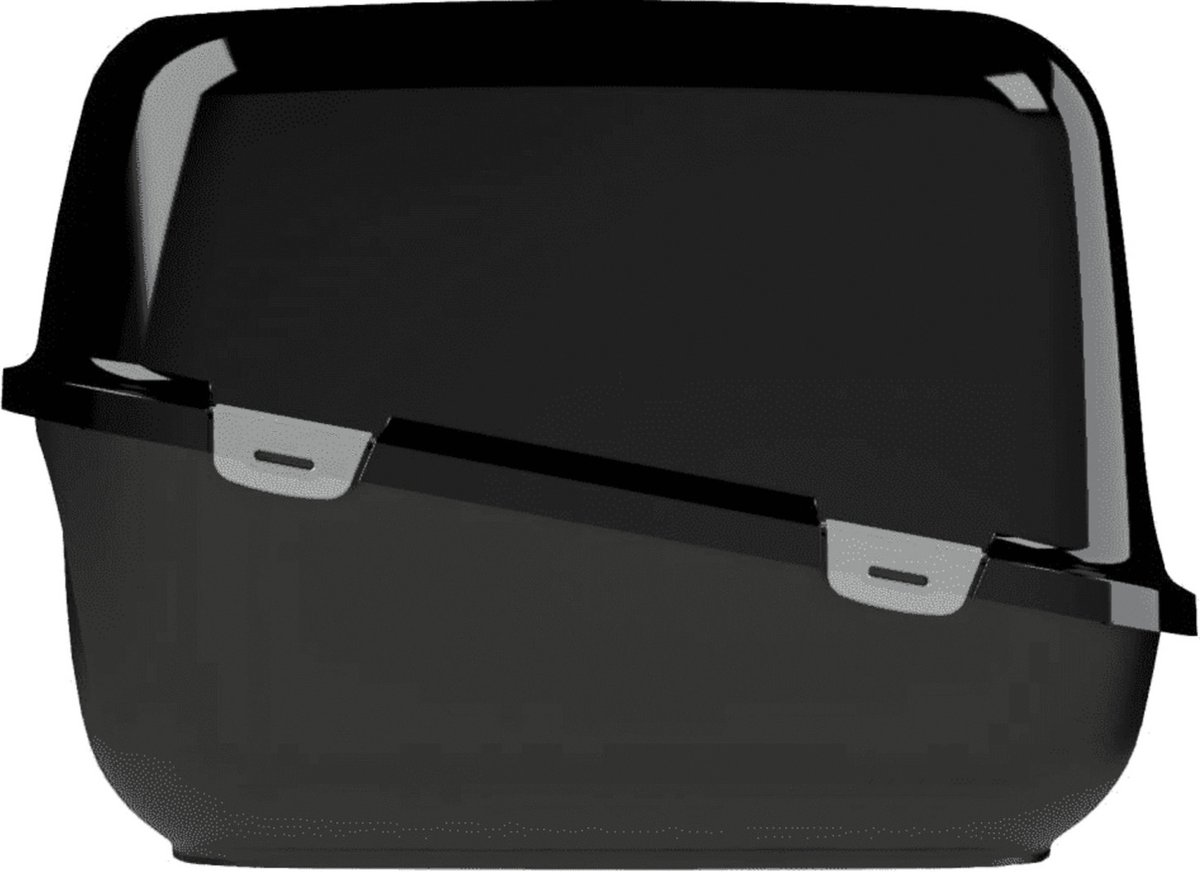 PeeWee Kattenbak XXL EcoDome Startpakket - Zwart - 66.5 x 48.5 x 46.5 cm thumbnail 3