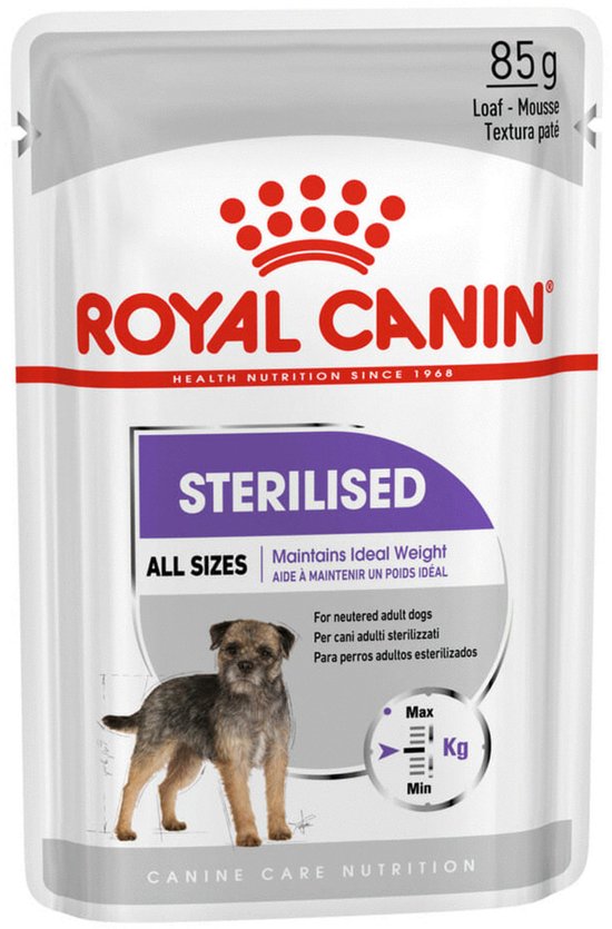 Royal Canin Sterilised Natvoer - Hondenvoer - 12x85 g