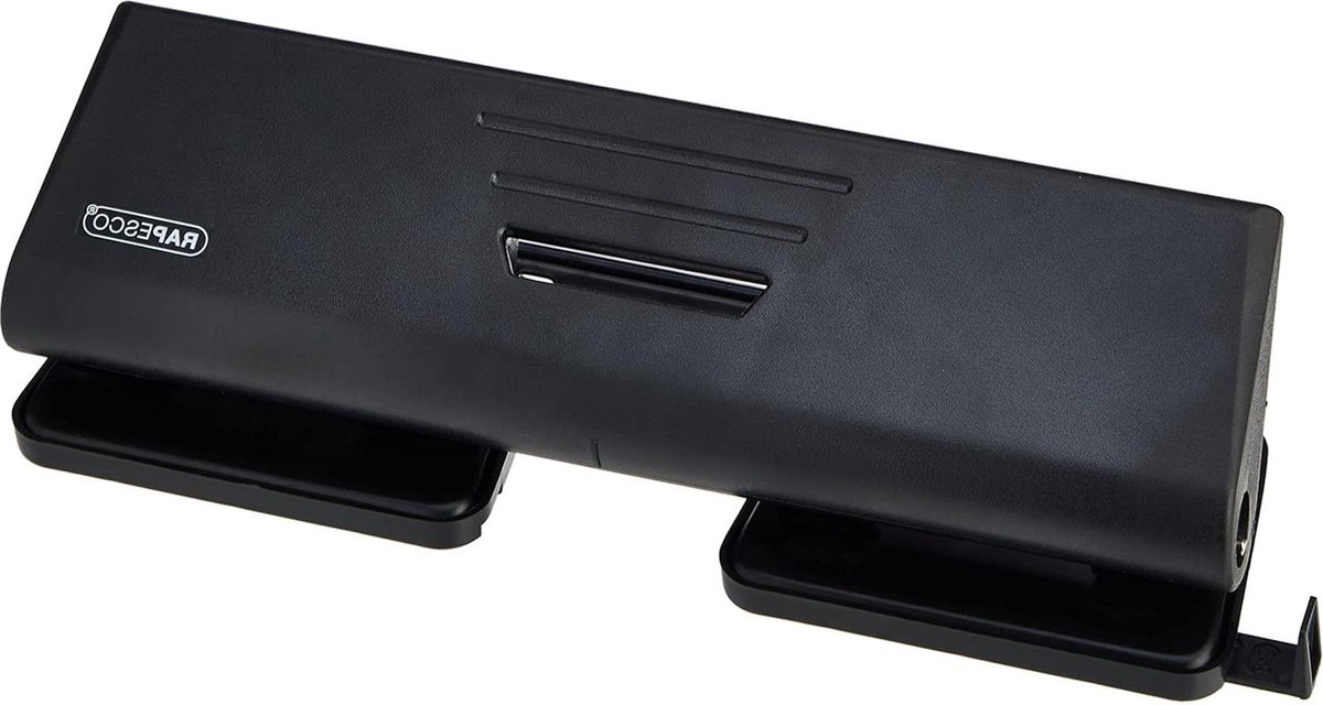 75-P 4-Gats Perforator Capaciteit 16 Vellen - Zwart