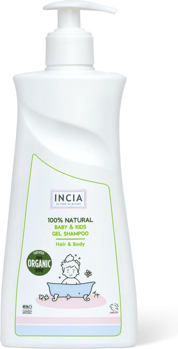 Goedkoopste Incia - Natuurlijke Kinder Shampoo - Zonder Sulfaten en Parabenen