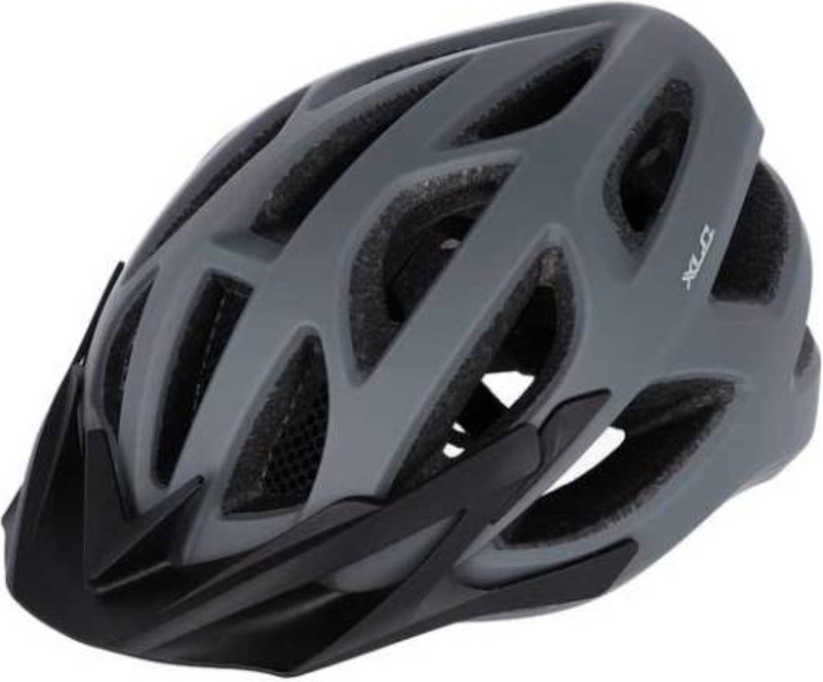 XLC Fietshelm Leisure - Grijs - 58-62cm - BH-C33 - Maat L/XL - Fietshelm Volwassen