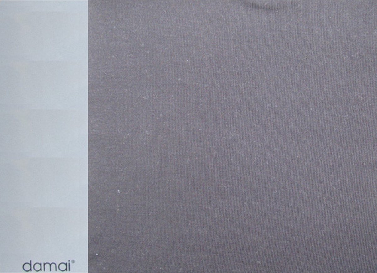 Damai Double Jersey Hoeslaken - Ledikant - 60x120 cm - Black