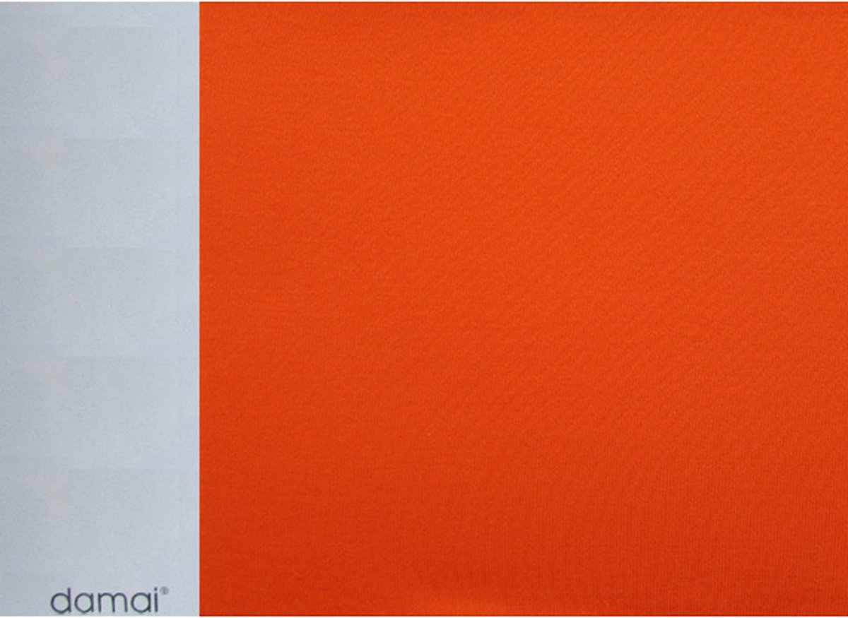 Damai Double Jersey Hoeslaken - Ledikant - 60x120 cm - Mandarine