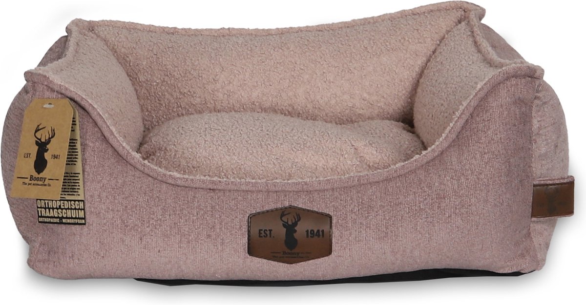 Boony est 1941 premium divan orthopedisch misty rose 60x45x23cm