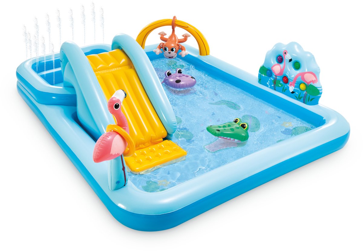 Intex Speelzwembad Jungle Adventure - 244x198x71cm