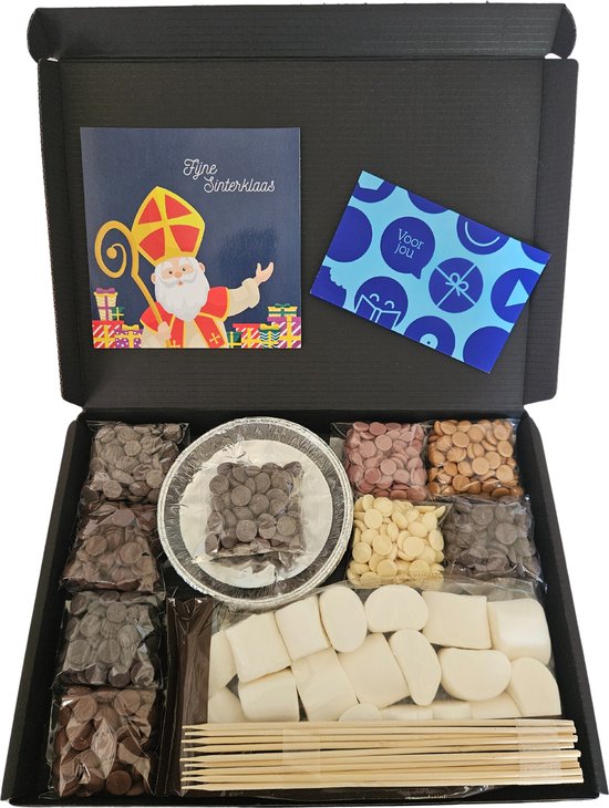 Foto: Chocolade callet proeverij pakket deluxe fijne sinterklaas cadeaubon bol com