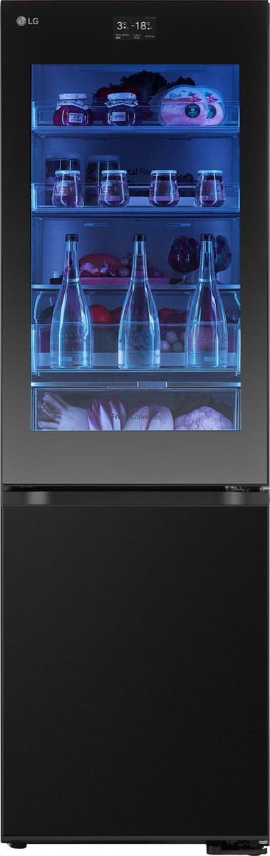 LG GBG7190CEV Koel-vriescombinatie Aanpasbaar