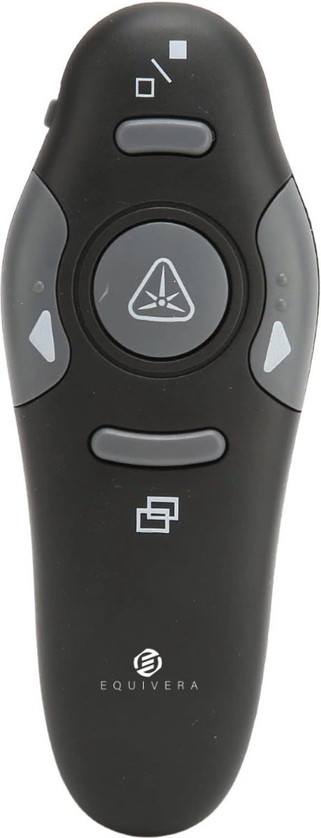 Equivera Presentatie Klikker - Presentatie Clicker - Presentatieklikker - Draadloze Presenter - Presentatie Pointer - Presentatie Afstandsbediening - Draadloze Klikker - Laser Pointer - PowerPoint afstandsbediening - Voor de beste presentatie ervarin