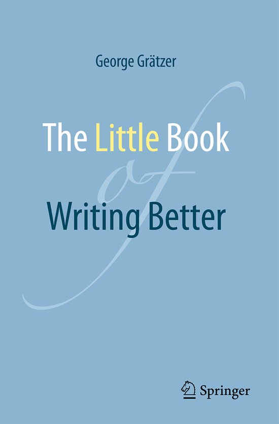 The Little Book of Writing Better - cover