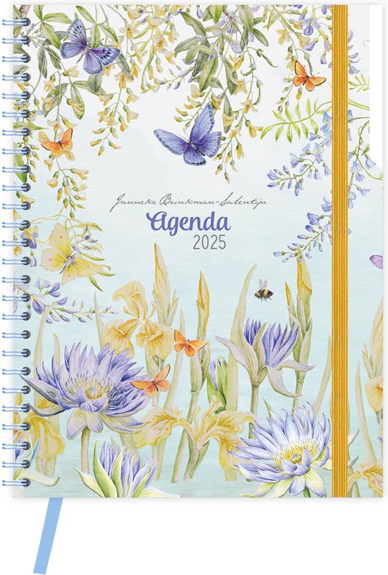 Janneke Brinkman bureau-agenda (softcover) 2025 Gouden Regen