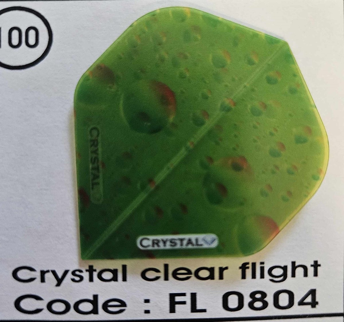 Dart Flights - 10 sets (30 stuks) - 100 micron - 804