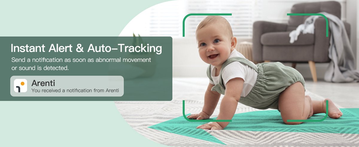 Arenti AINANNY B2 Babyfoon met Camera en 5 Inch Scherm - afbeelding 3