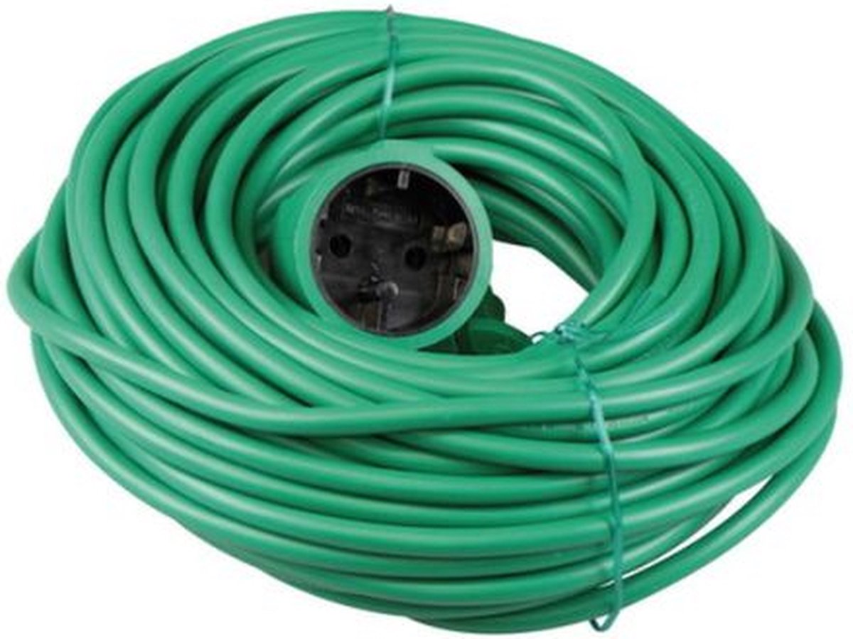 VB Extend Verlengsnoer 20 meter 2X1.5MM H05VV-F groen