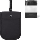 DOWO® Bra Stash Money belt - Reis BH Tasje - Undercover Portemonnee – Zwart