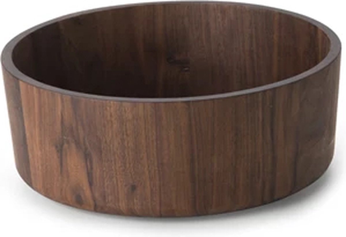 Continenta ronde slakom D31cm H12cm walnoot