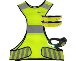 Tunturi Hardloop verlichting set - Running verlichting - Led - 4 delig