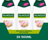 Palmolive Naturals Amandel Douchegel - Voordeelverpakking - 3 x 500ml
